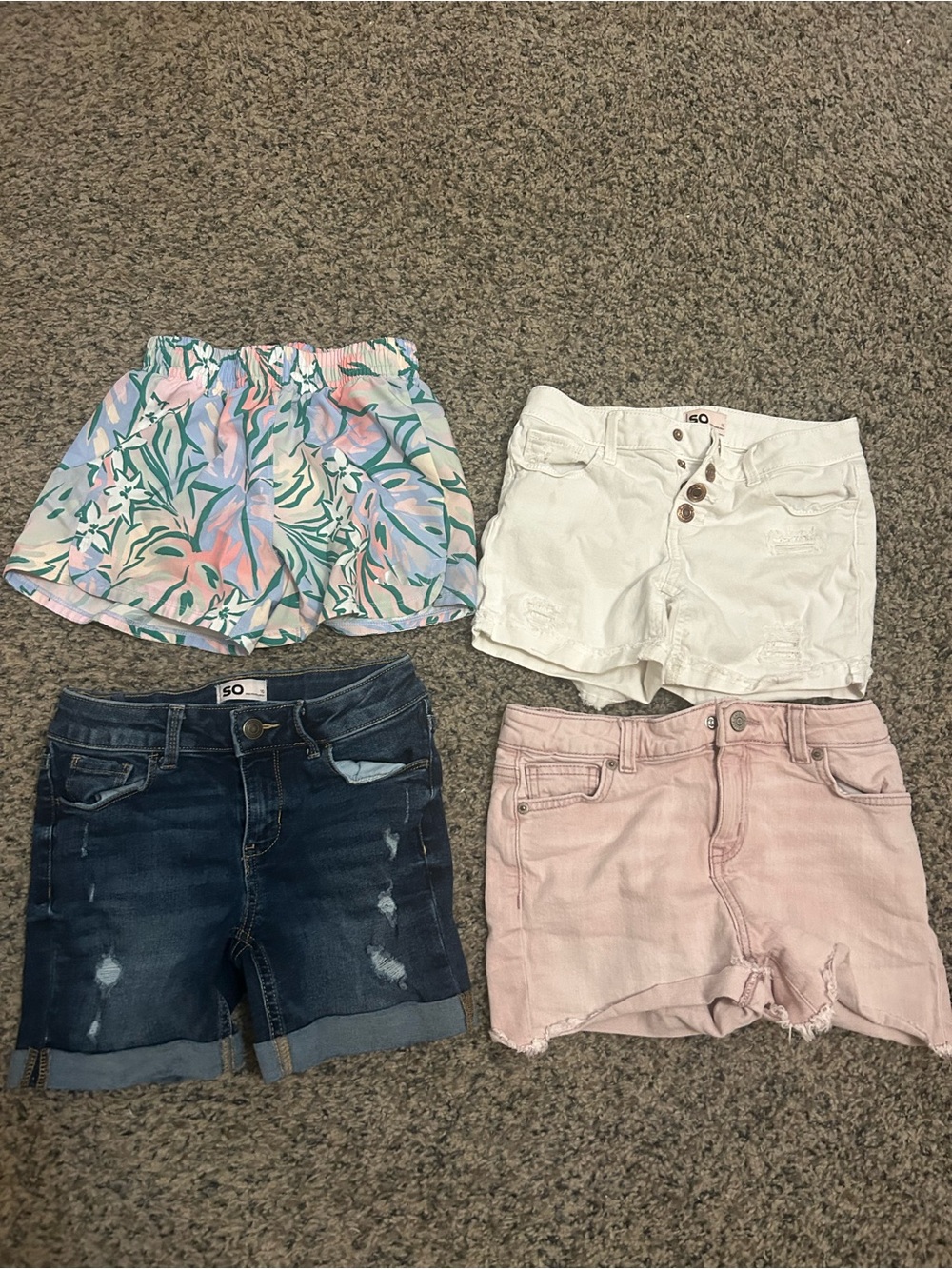 Girls shorts size 10 bundle